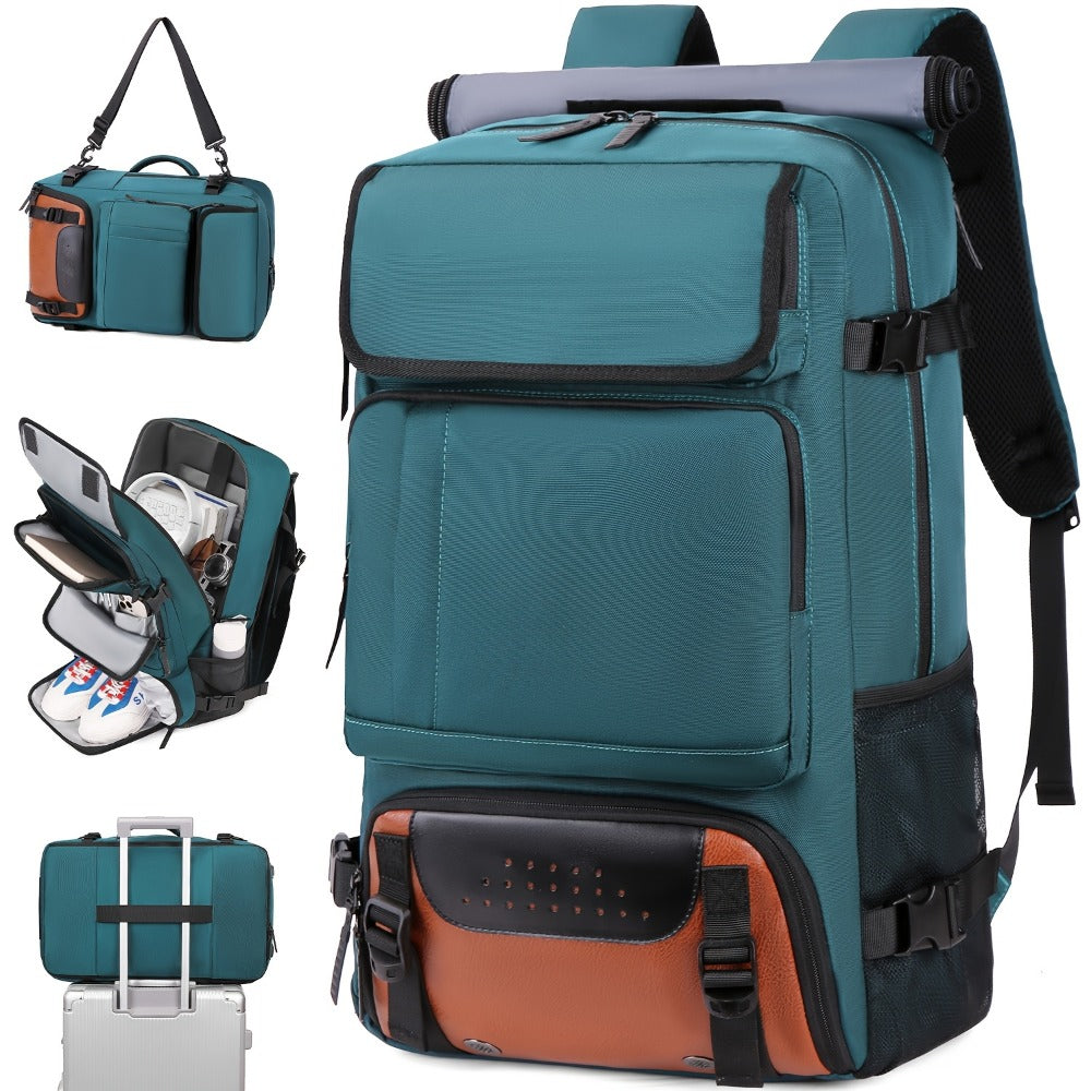 Laptop Backpack – 5 Colors, Adjustable Strap, for Travel – detail view 5