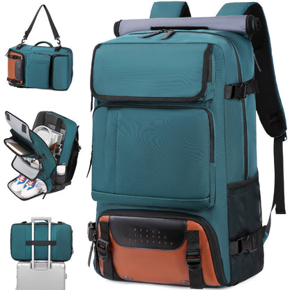 Laptop Backpack – 5 Colors, Adjustable Strap, for Travel – detail view 5