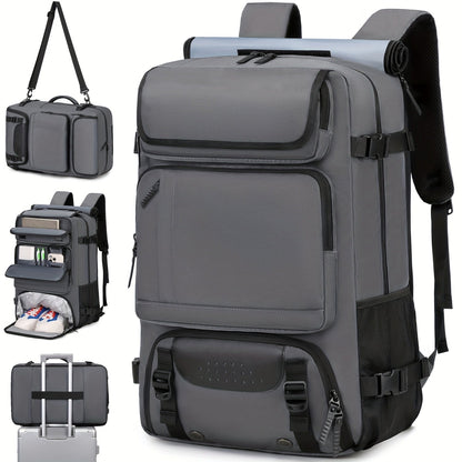 Laptop Backpack – 5 Colors, Adjustable Strap, for Travel – detail view 18