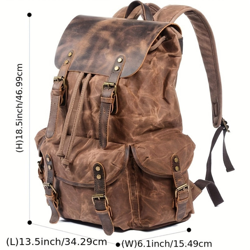 Laptop Backpack – Canvas, for Travel & Everyday Use – detail view 7