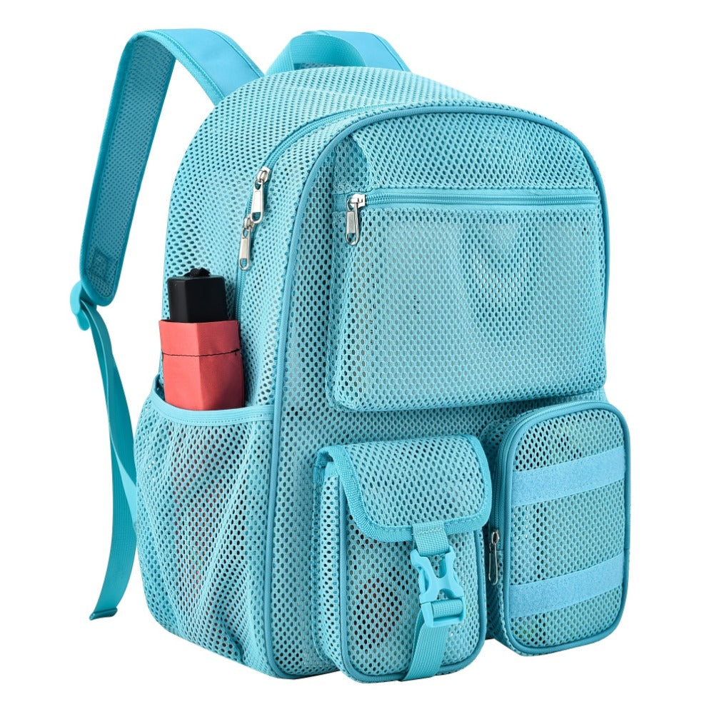 Laptop Backpack – Clear, Lightweight, for Travel & School – detail view 4