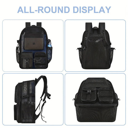 Laptop Backpack – Clear, Lightweight, for Travel & School – detail view 6