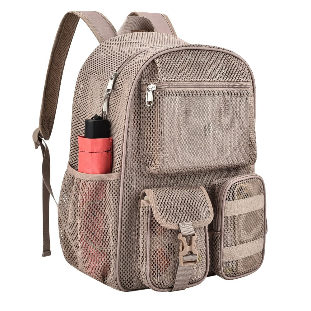 Laptop Backpack – Clear, Lightweight, for Travel & School – detail view 7