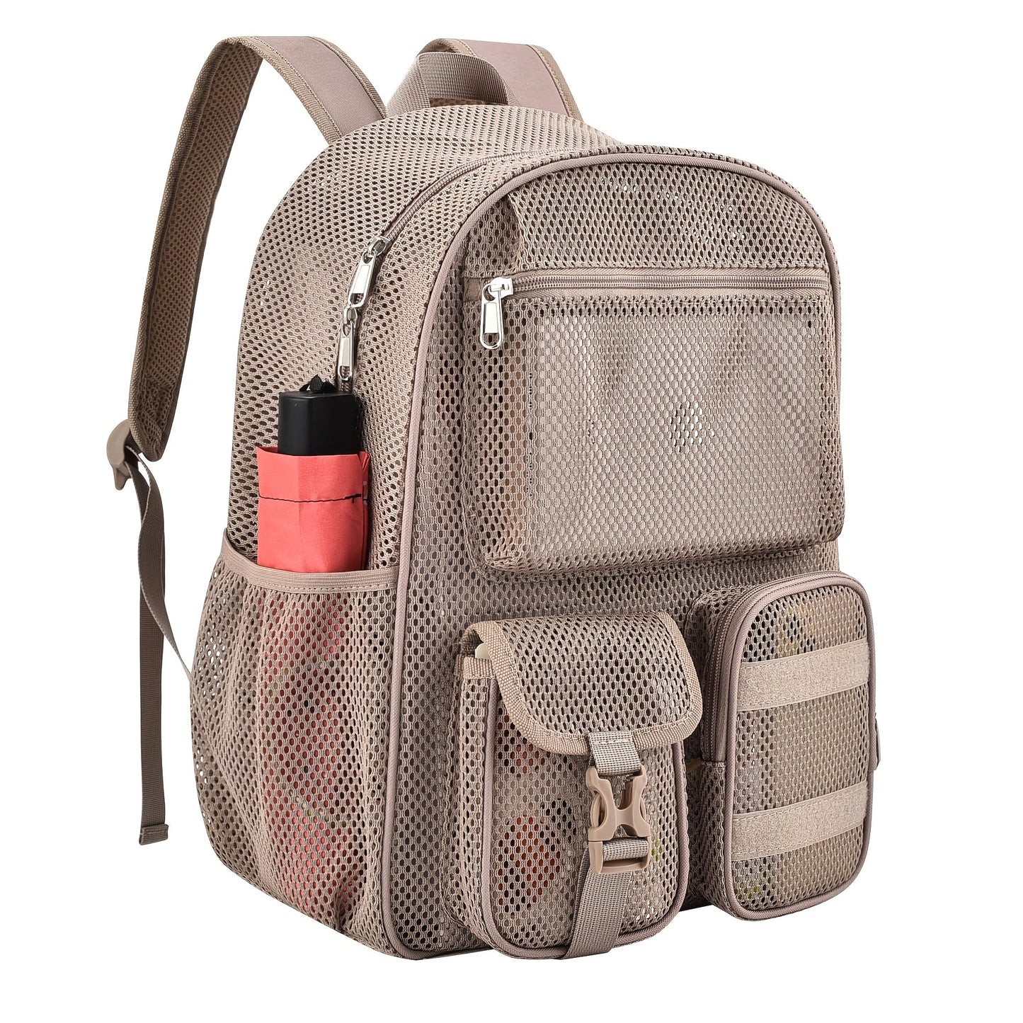 Laptop Backpack – Clear, Lightweight, for Travel & School – detail view 13