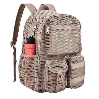 Laptop Backpack – Clear, Lightweight, for Travel & School – detail view 13
