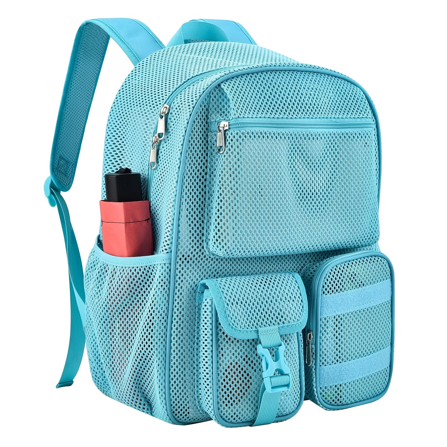 Laptop Backpack – Clear, Lightweight, for Travel & School – alternate view