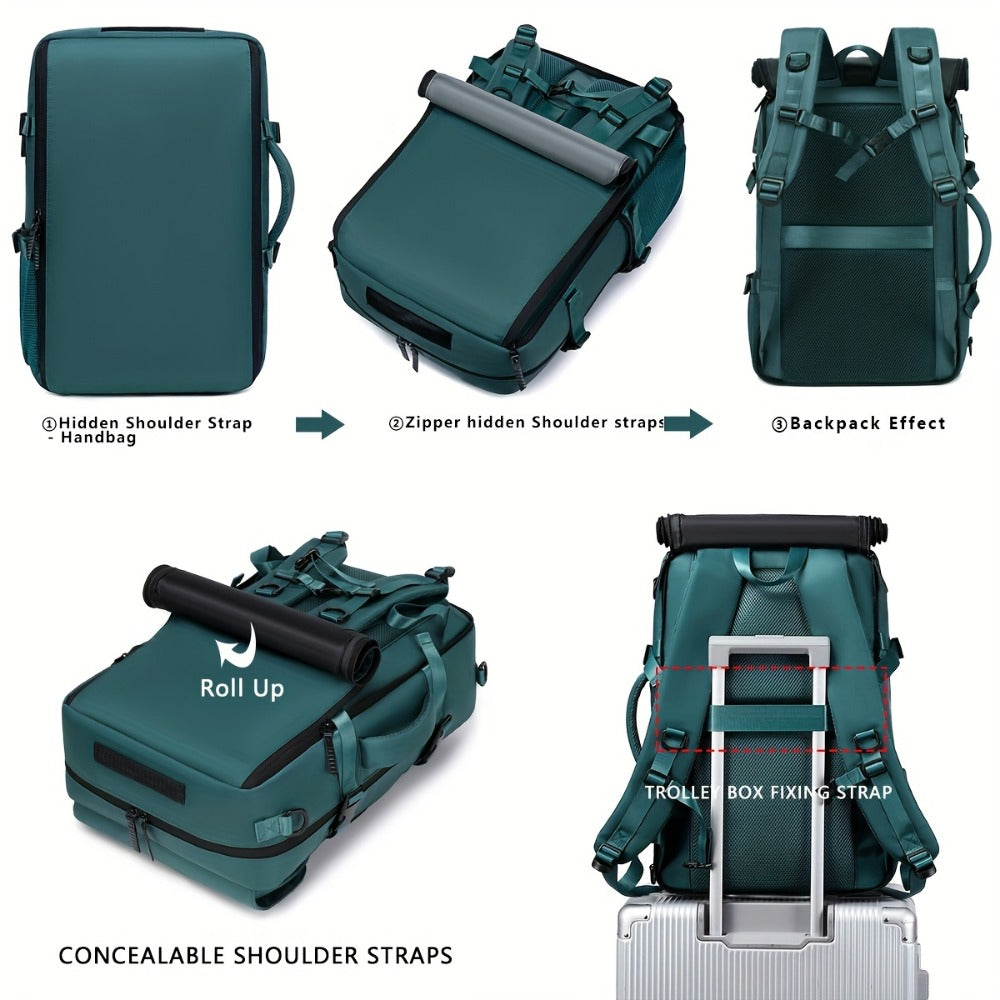 Laptop Backpack – Convertible, for Travel – detail view 11