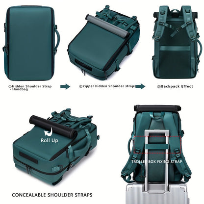 Laptop Backpack – Convertible, for Travel – detail view 11