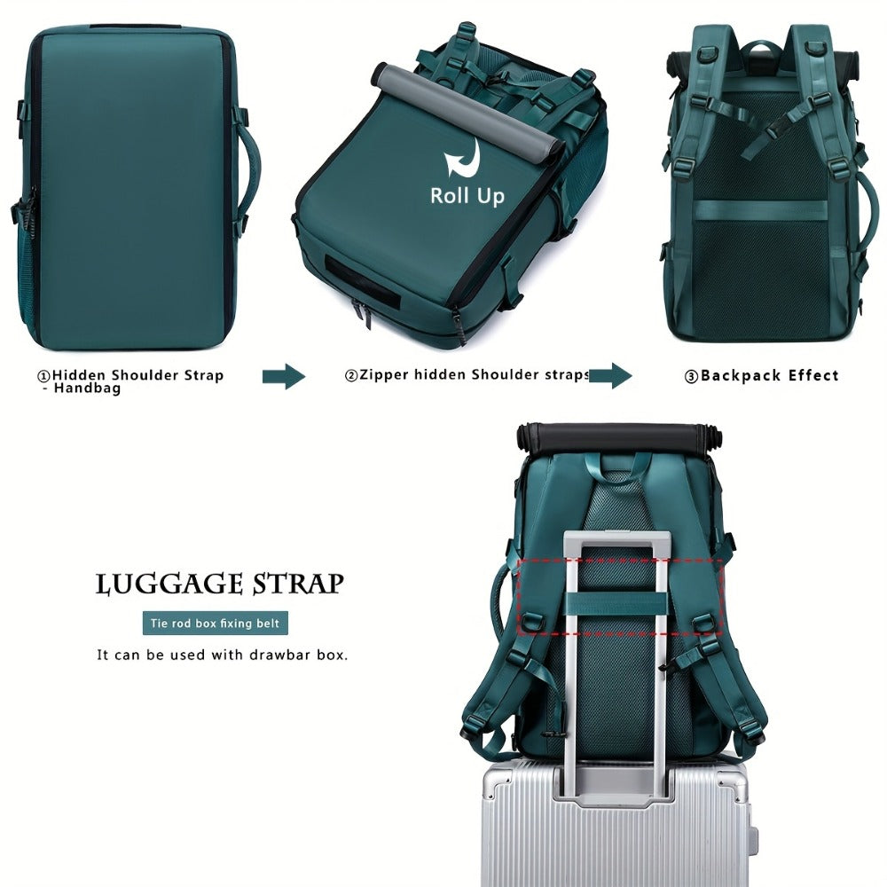 Laptop Backpack – Convertible, for Travel – detail view 20
