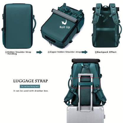 Laptop Backpack – Convertible, for Travel – detail view 20