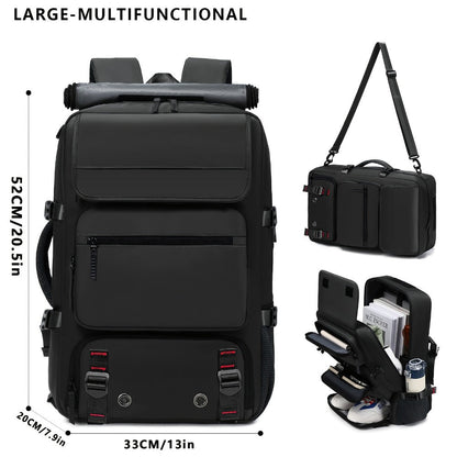 Laptop Backpack – Convertible, for Travel – detail view 4