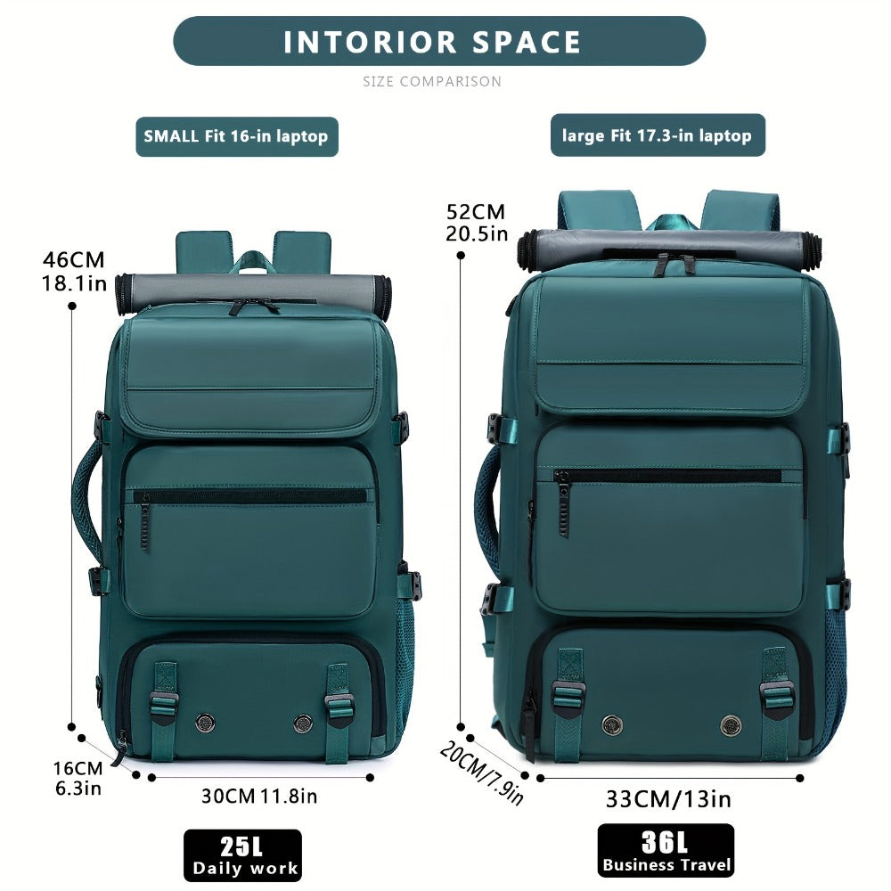 Laptop Backpack – Convertible, for Travel – detail view 5