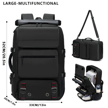 Laptop Backpack – Convertible, for Travel – front view - product view 20