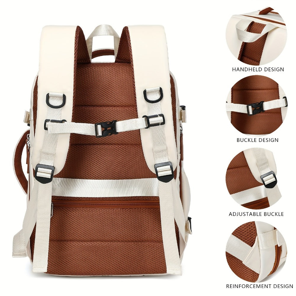 Laptop Backpack – Expandable, for Travel & School – detail view 13