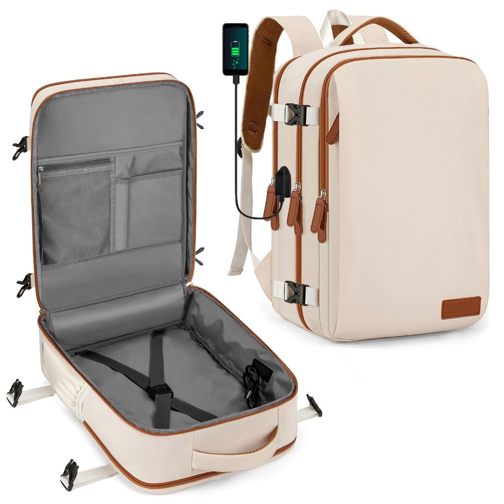 Laptop Backpack – Expandable, for Travel & School – detail view 17