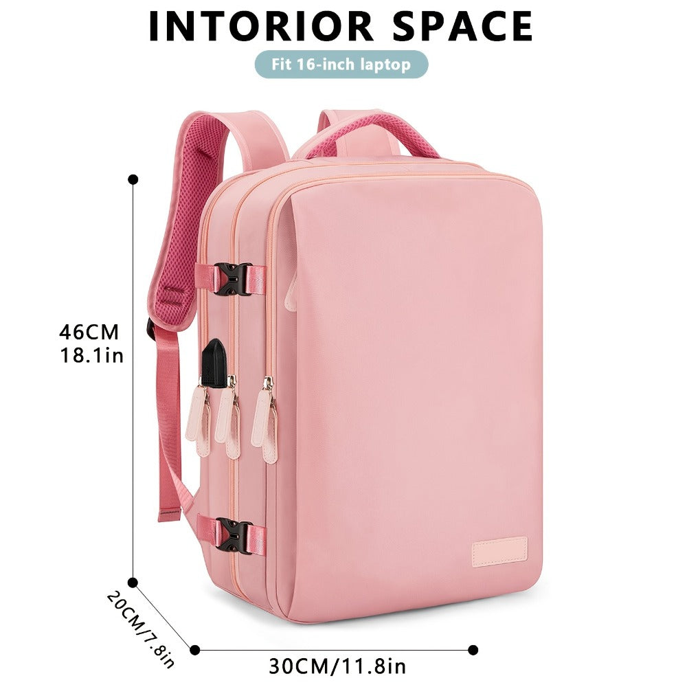 Laptop Backpack – Expandable, for Travel & School – detail view 5