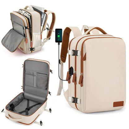 Laptop Backpack – Expandable, for Travel & School – detail view 6