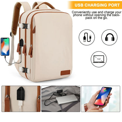 Laptop Backpack – Expandable, for Travel & School – detail view 11