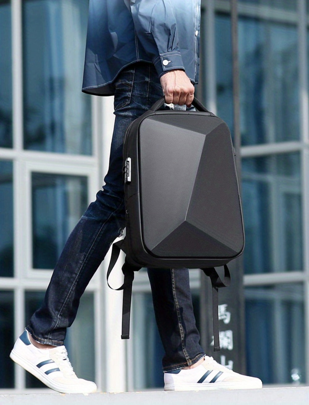 Laptop Backpack – Expandable, Anti-Theft, Large Capacity, for Travel & School – detail view 23