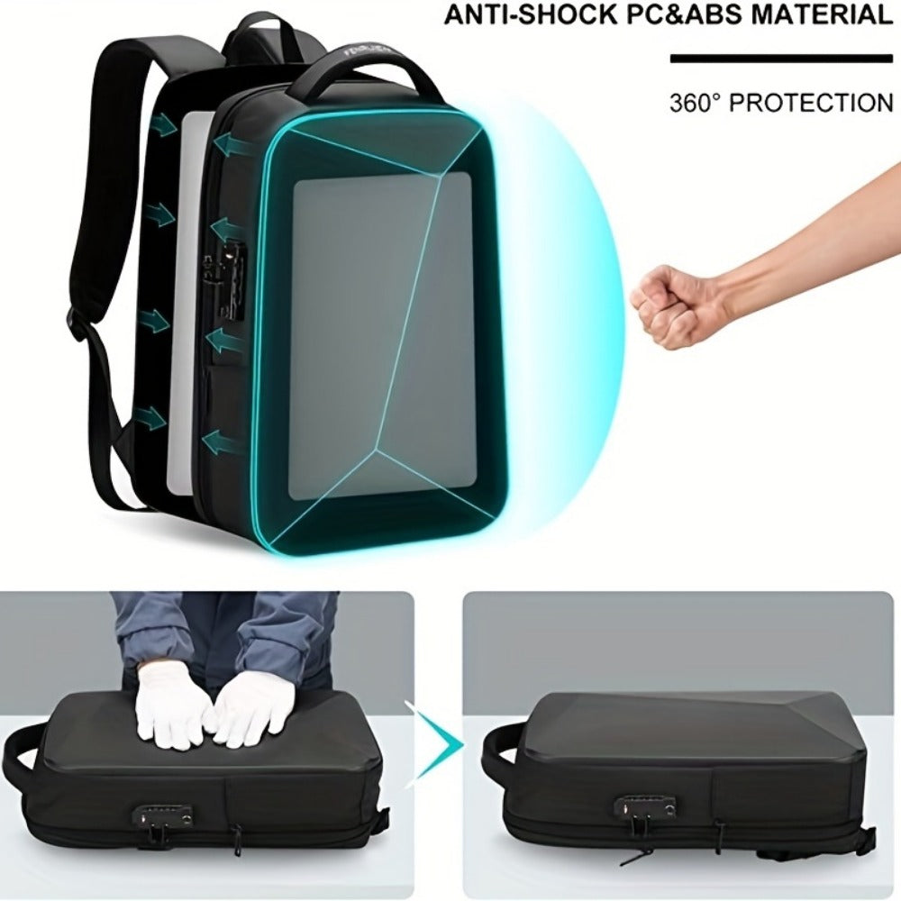 Laptop Backpack – Expandable, Anti-Theft, Large Capacity, for Travel & School – detail view 8