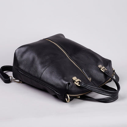 Laptop Backpack – Genuine Leather, for Travel & Work – detail view 13