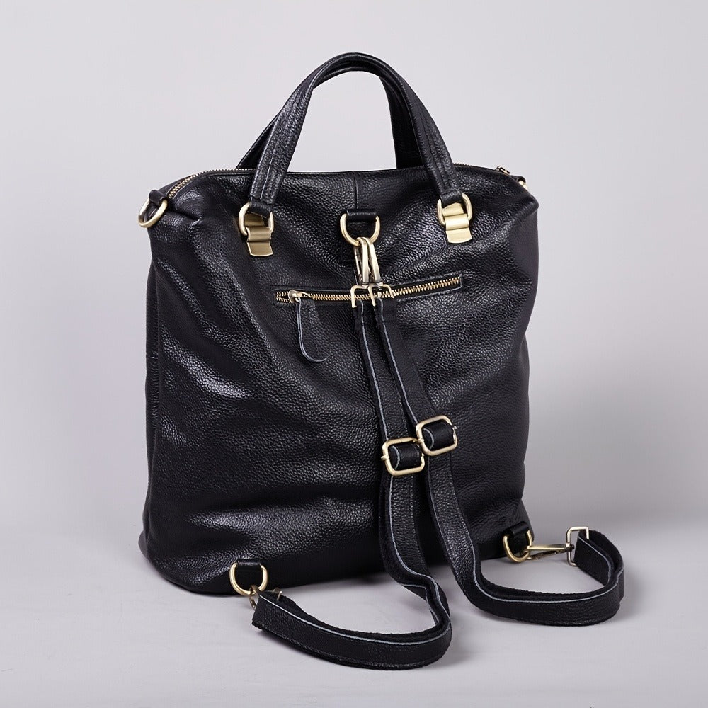 Laptop Backpack – Genuine Leather, for Travel & Work – detail view 14