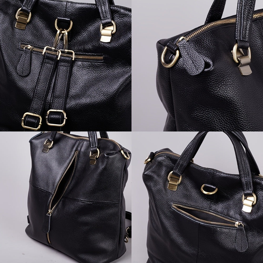 Laptop Backpack – Genuine Leather, for Travel & Work – detail view 16