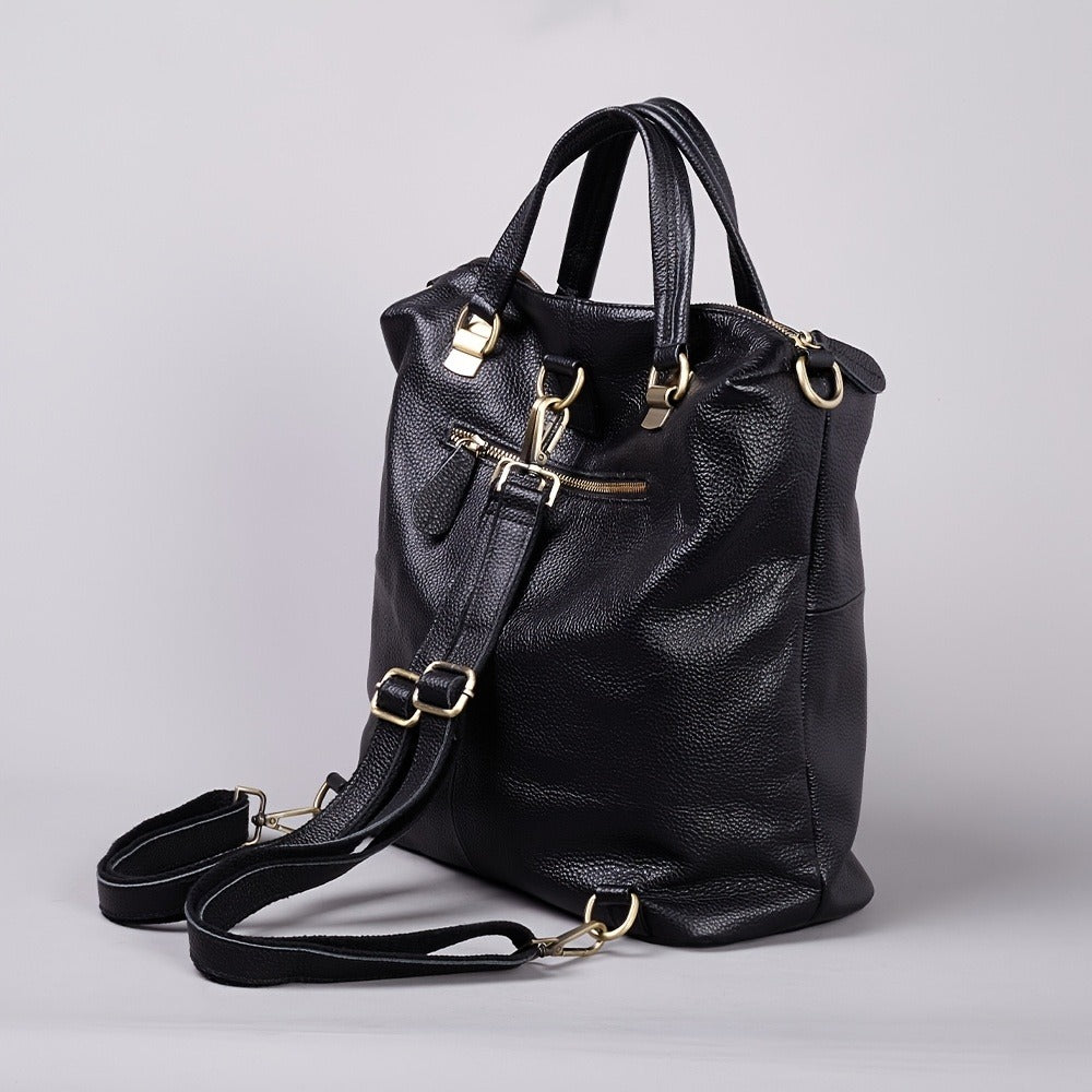 Laptop Backpack – Genuine Leather, for Travel & Work – detail view 18