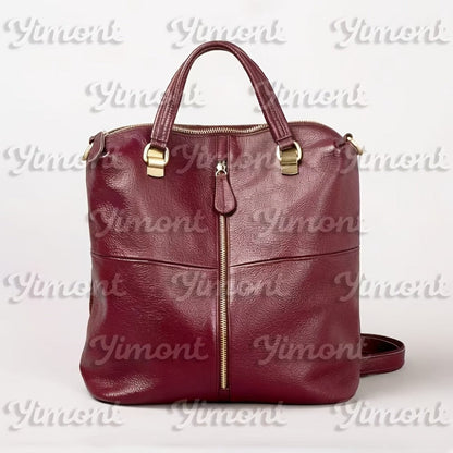 Laptop Backpack – Genuine Leather, for Travel & Work – detail view 7