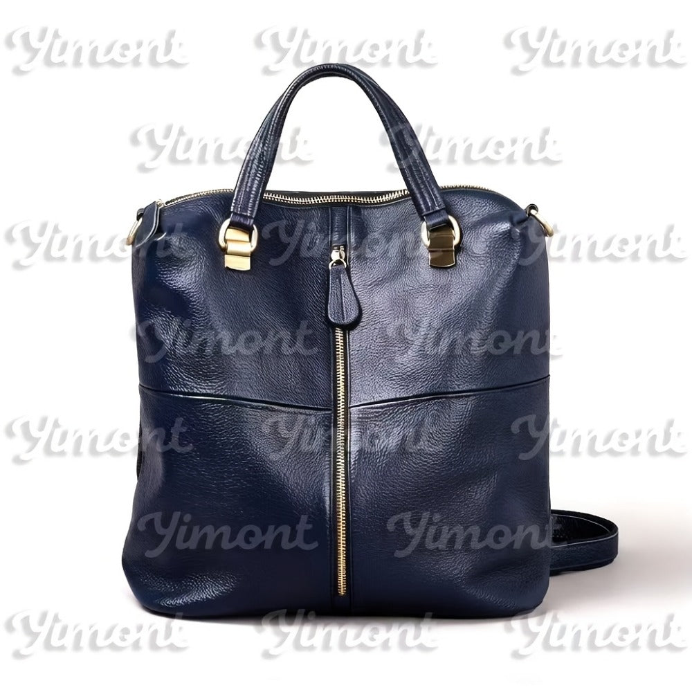 Laptop Backpack – Genuine Leather, for Travel & Work – detail view 10