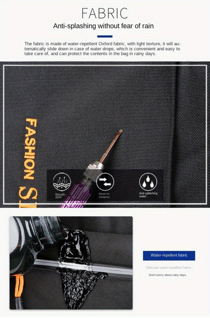 Laptop Backpack – 4 Colors, Large Capacity, Adjustable Strap, for Travel & Work – detail view 21