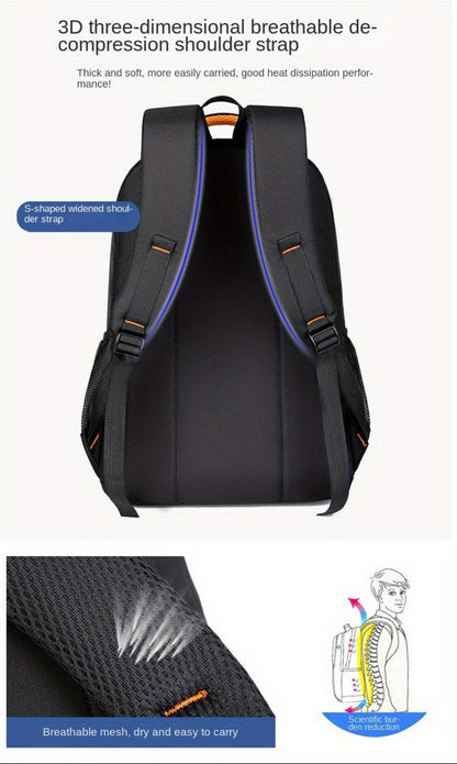 Laptop Backpack – 4 Colors, Large Capacity, Adjustable Strap, for Travel & Work – detail view 24