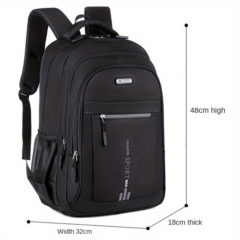 Laptop Backpack – 4 Colors, Large Capacity, Adjustable Strap, for Travel & Work – detail view 7