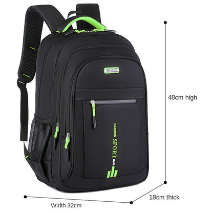 Laptop Backpack – 4 Colors, Large Capacity, Adjustable Strap, for Travel & Work – alternate view