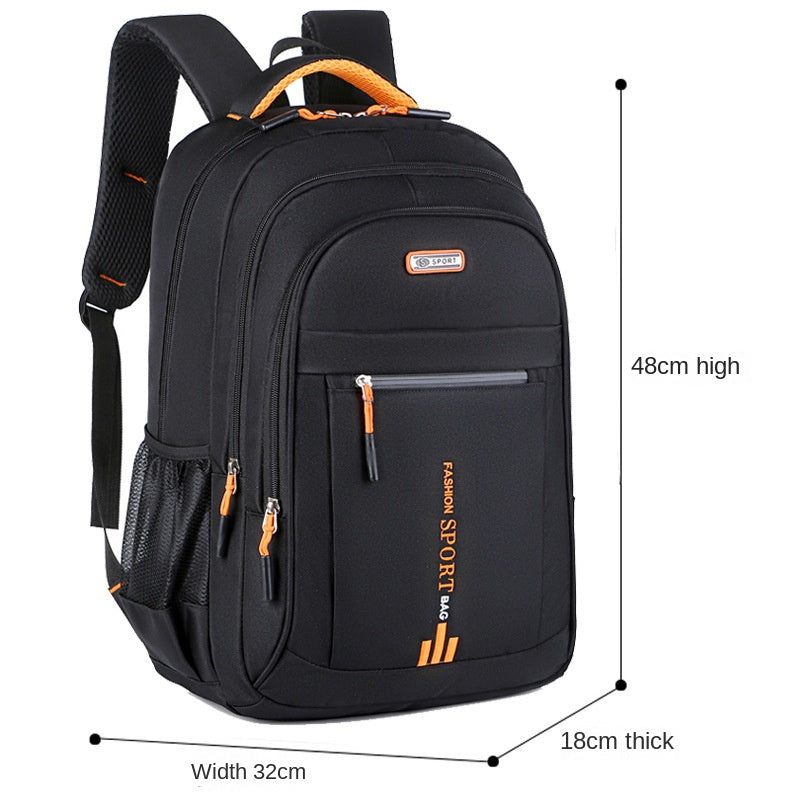 Laptop Backpack – 4 Colors, Large Capacity, Adjustable Strap, for Travel & Work – detail view 2