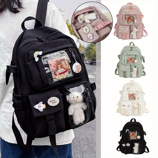 Laptop Backpack – Large Capacity, for School & Everyday Use – front view