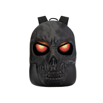 Laptop Backpack – Large Capacity, Led Skull Programmable App Controlled – alternate view