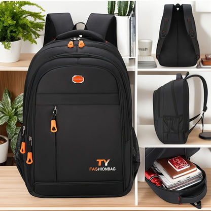 Laptop Backpack – Large Capacity, Adjustable Strap, for Travel & Work – front view