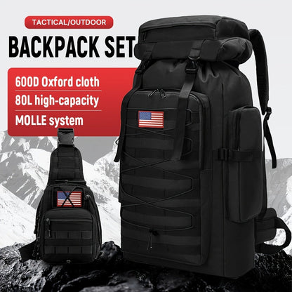 Laptop Backpack – Large Capacity, Multi-Pocket, for Travel & Work – front view