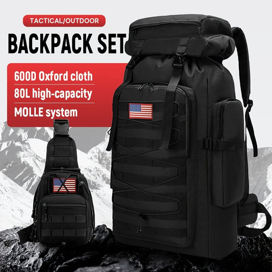 Laptop Backpack – Large Capacity, Multi-Pocket, for Travel & Work – front view