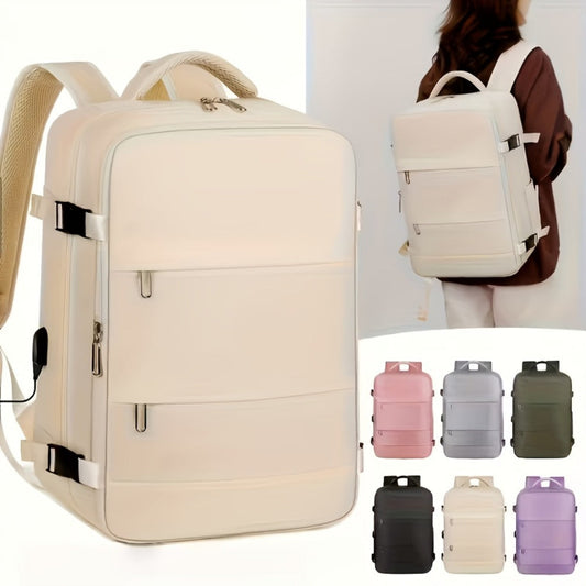 Laptop Backpack – Large Capacity, for Travel & Work – front view