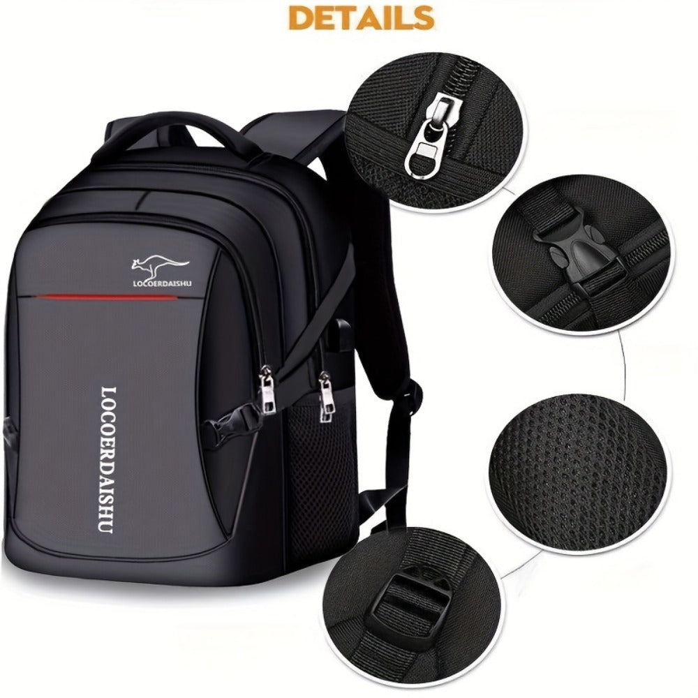 Laptop Backpack – Large Capacity, for Travel & Work – detail view 7