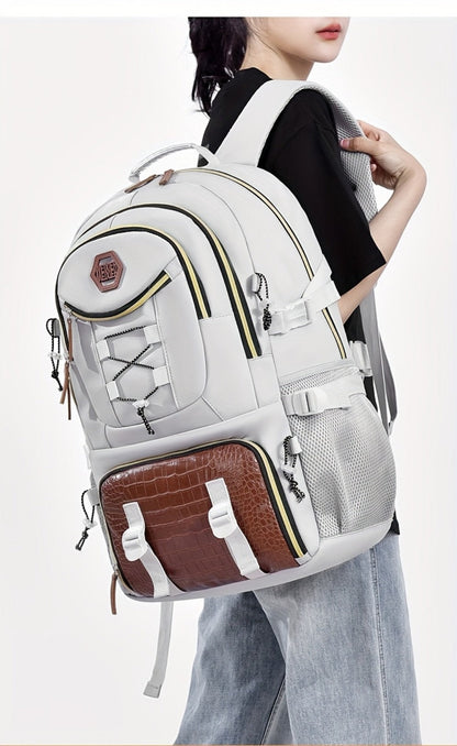 Laptop Backpack – Large Capacity, Waterproof, Multi-Pocket, Adjustable Strap – detail view 11