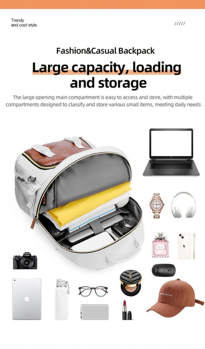 Laptop Backpack – Large Capacity, Waterproof, Multi-Pocket, Adjustable Strap – detail view 12