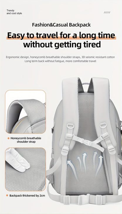 Laptop Backpack – Large Capacity, Waterproof, Multi-Pocket, Adjustable Strap – detail view 20