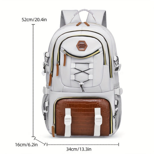 Laptop Backpack – Large Capacity, Waterproof, Multi-Pocket, Adjustable Strap – detail view 3