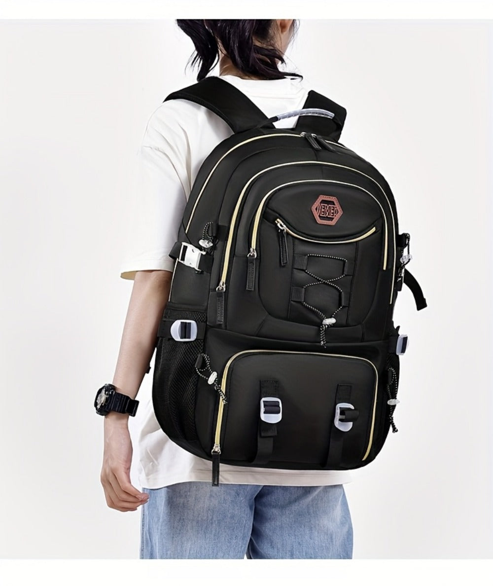 Laptop Backpack – Large Capacity, Waterproof, Multi-Pocket, Adjustable Strap – detail view 24