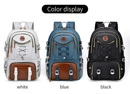 Laptop Backpack – Large Capacity, Waterproof, Multi-Pocket, Adjustable Strap – detail view 28