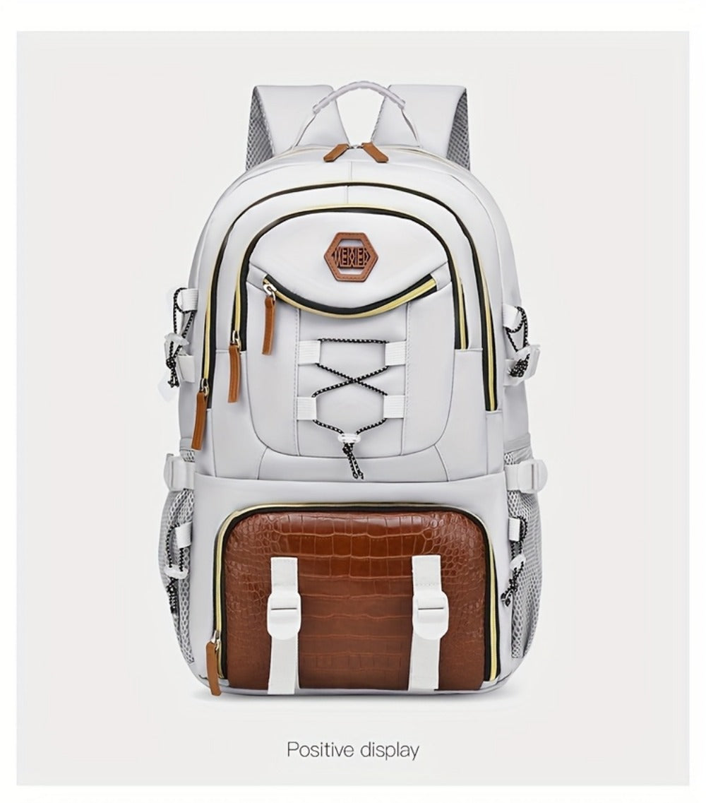 Laptop Backpack – Large Capacity, Waterproof, Multi-Pocket, Adjustable Strap – detail view 29