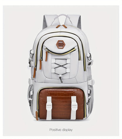 Laptop Backpack – Large Capacity, Waterproof, Multi-Pocket, Adjustable Strap – detail view 29